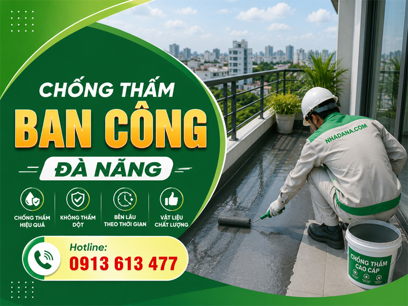 <p style="text-align: center;"><strong>Chống Thấm Ban C&ocirc;ng</strong></p>